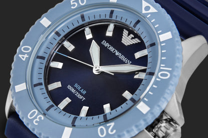 Zegarek Męski EMPORIO ARMANI World Explorer Solar AR11785 + BOX – zdjęcie 4