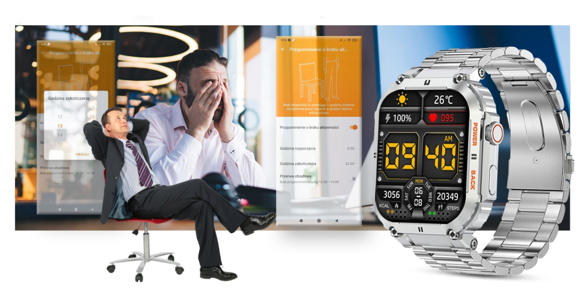 Smartwatch Gravity GT6-7 – zdjęcie 15