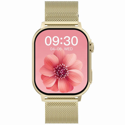 Smartwatch Gravity GT15-6 Czarny Pasek Silikonowy + Złota Bransoleta – zdjęcie 4