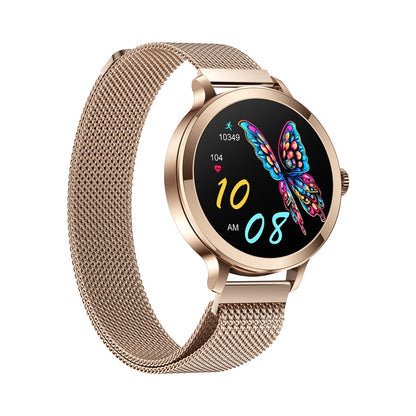 Smartwatch Damski VELTORI VT340-1 Złota Bransoleta + Różowy Pasek – zdjęcie 8