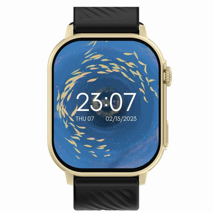 Smartwatch Gravity GT15-6 Czarny Pasek Silikonowy + Złota Bransoleta – zdjęcie 5