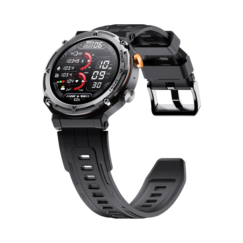 Smartwatch VELTORI VT130-1 Czarny Pasek Silikonowy – zdjęcie 9