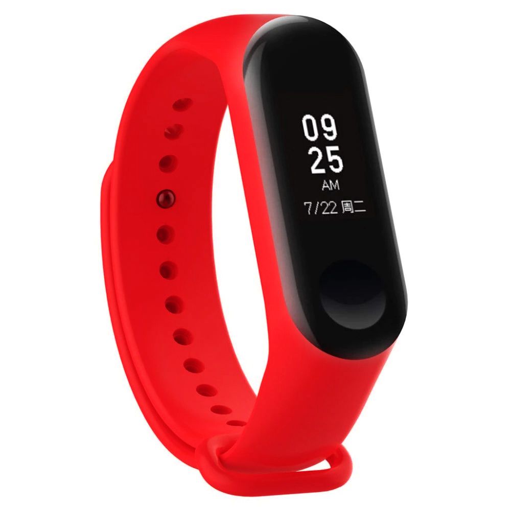 Pasek silikonowy do Xiaomi 5/6 - czerwony – zdjęcie 4