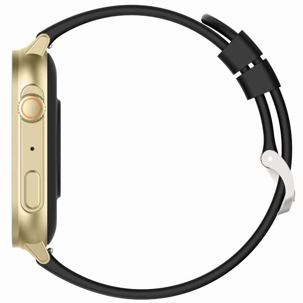 Smartwatch Gravity GT15-6 Czarny Pasek Silikonowy + Złota Bransoleta – zdjęcie 6