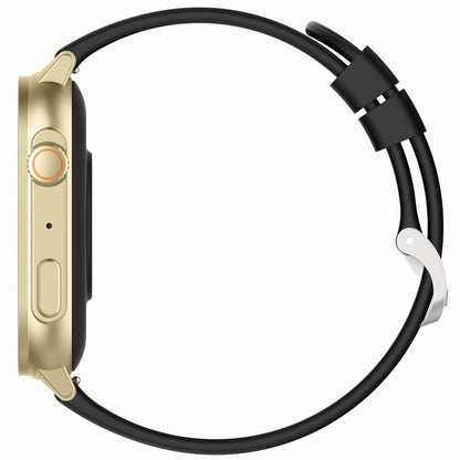 Smartwatch Gravity GT15-6 Czarny Pasek Silikonowy + Złota Bransoleta – zdjęcie 6