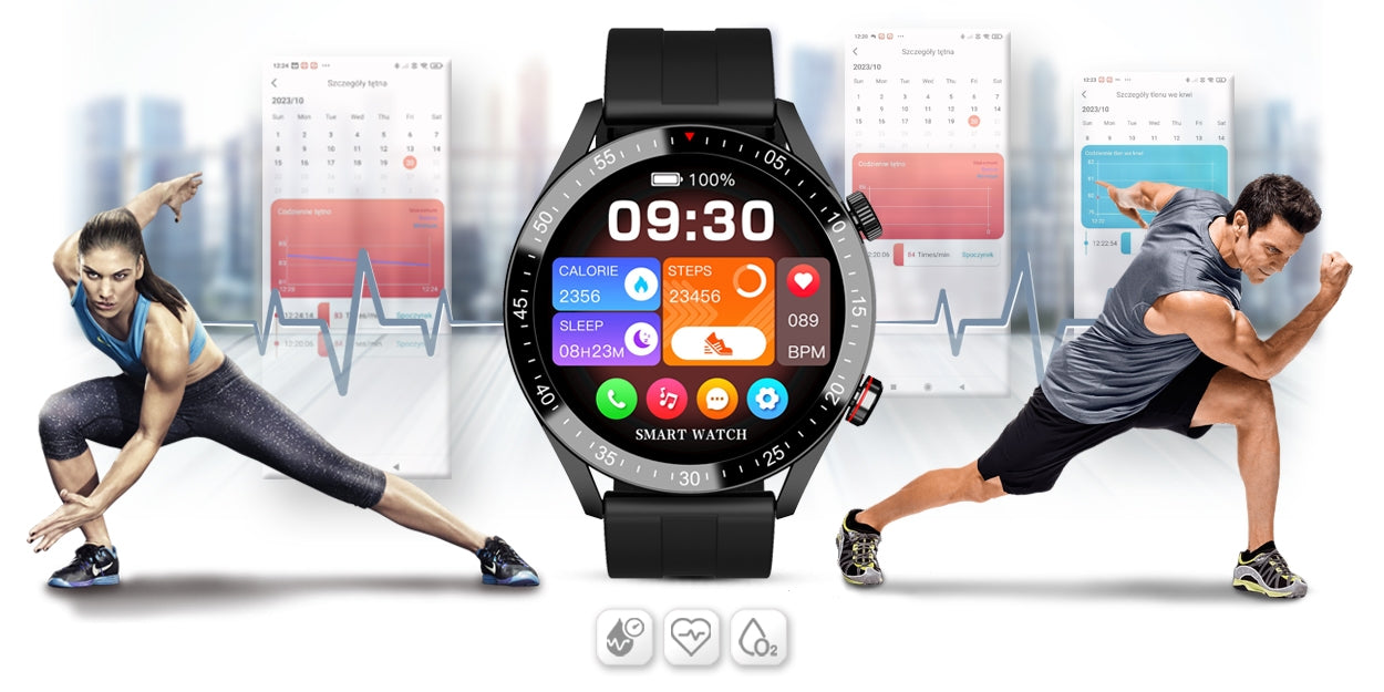 Smartwatch Męski Gravity GT4-1 – zdjęcie 10