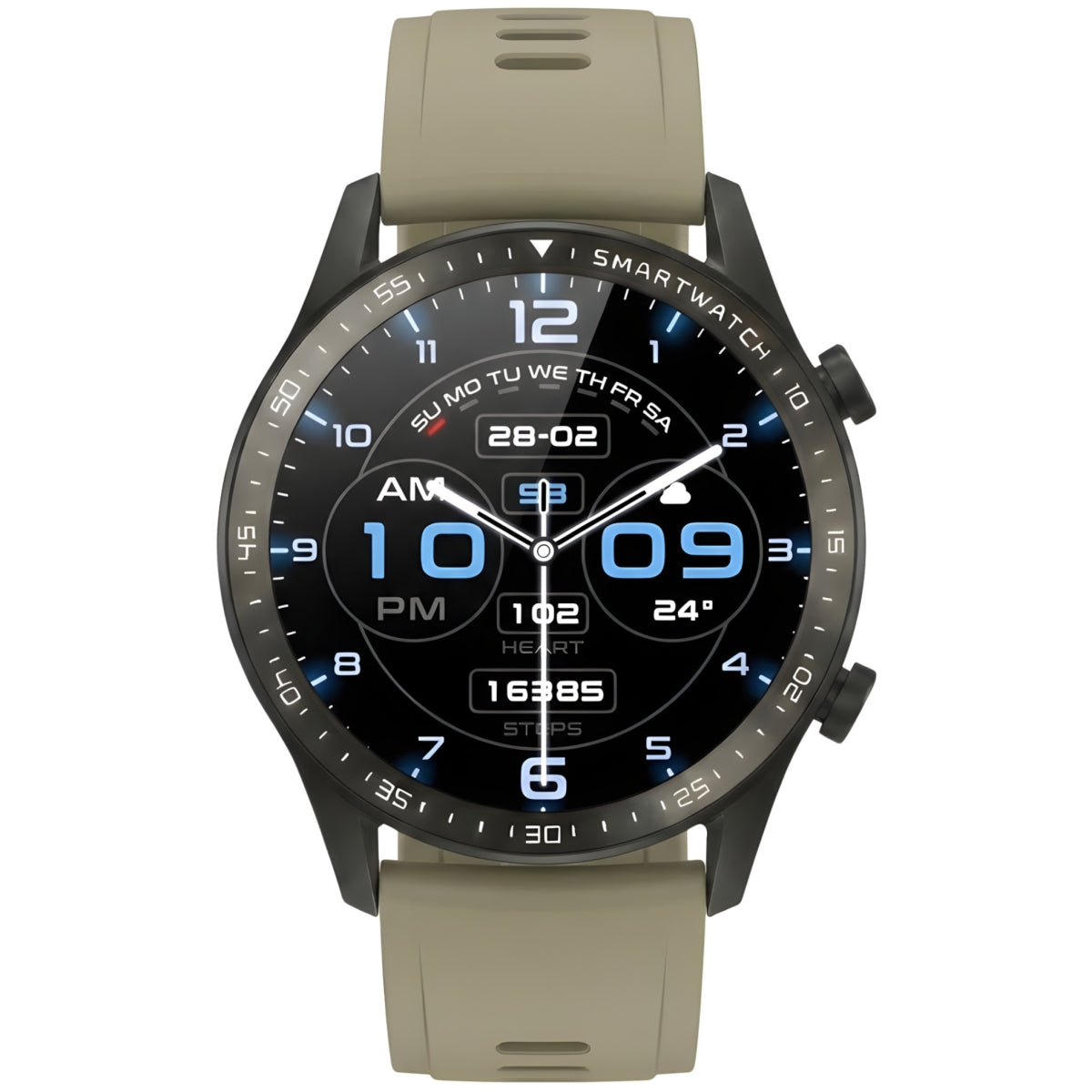 Smartwatch Gravity Czarny 2 Paski GT10-2 – zdjęcie 9
