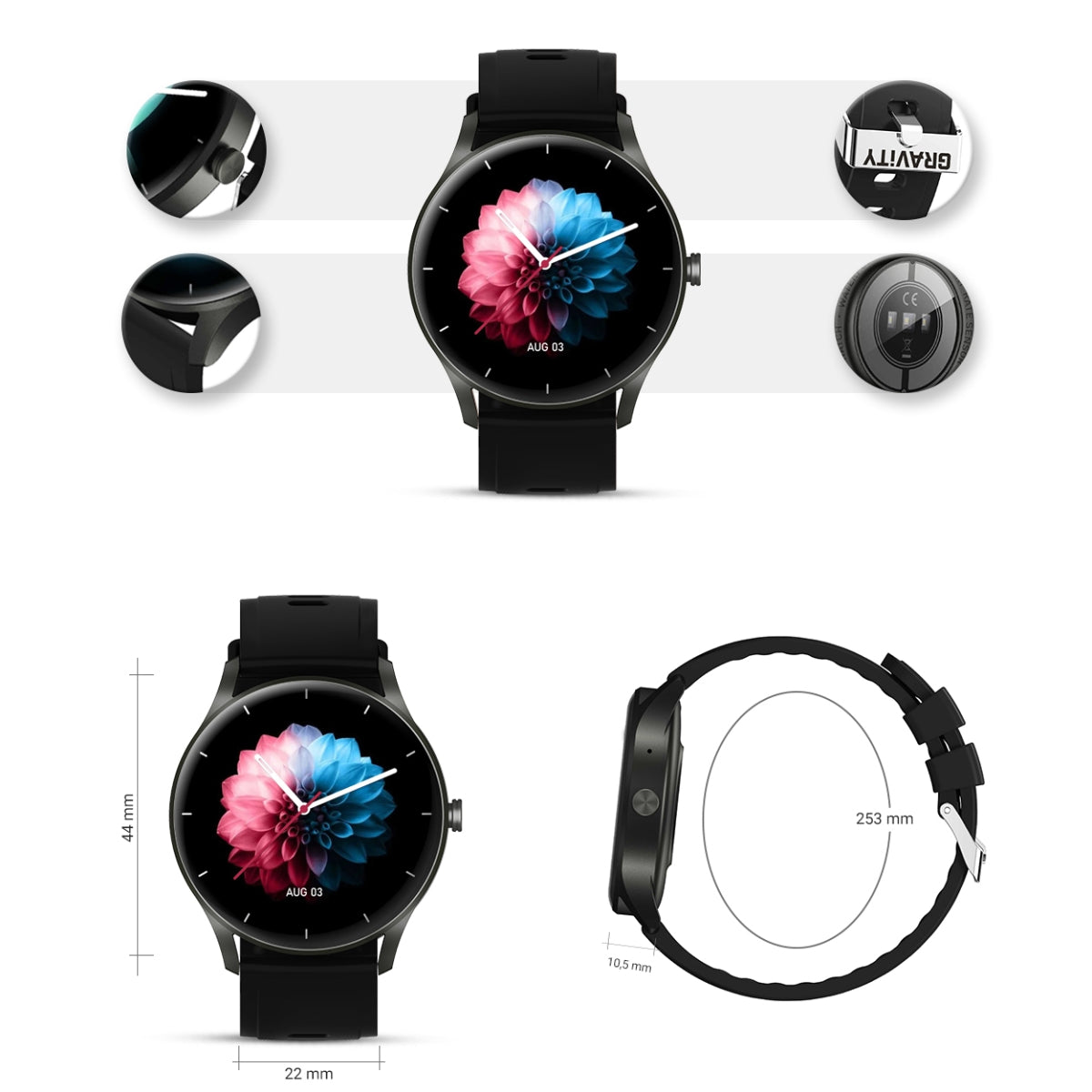 Smartwatch Gravity GT2-2 – zdjęcie 8