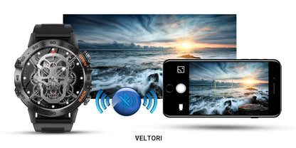 Smartwatch VELTORI VT120-1 Czarny Pasek Silikonowy – zdjęcie 13