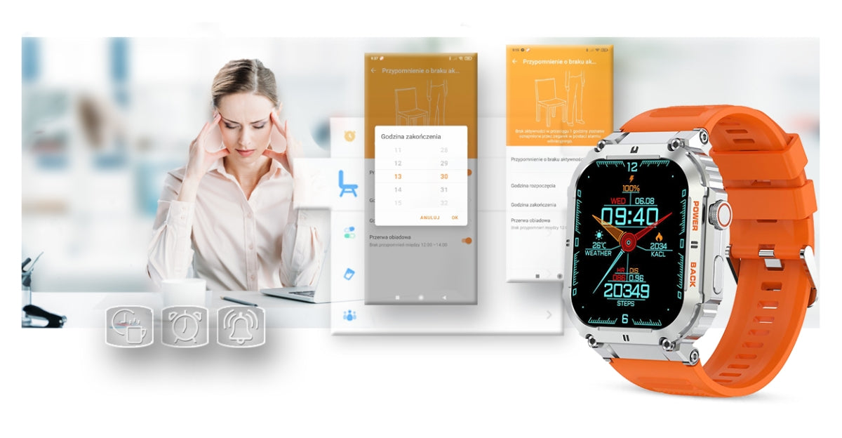 Smartwatch Gravity GT6-4 – zdjęcie 15