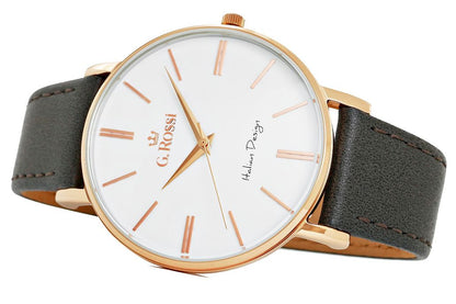 Zegarek Męski G.ROSSI 10401A2-3B4 + BOX – zdjęcie 5