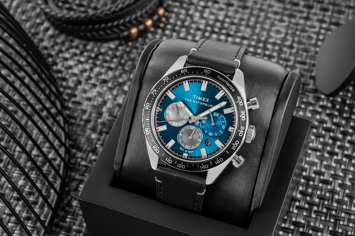 Zegarek Męski TIMEX Waterbury Traditional Chronograph TW2Y18600 + BOX – zdjęcie 5