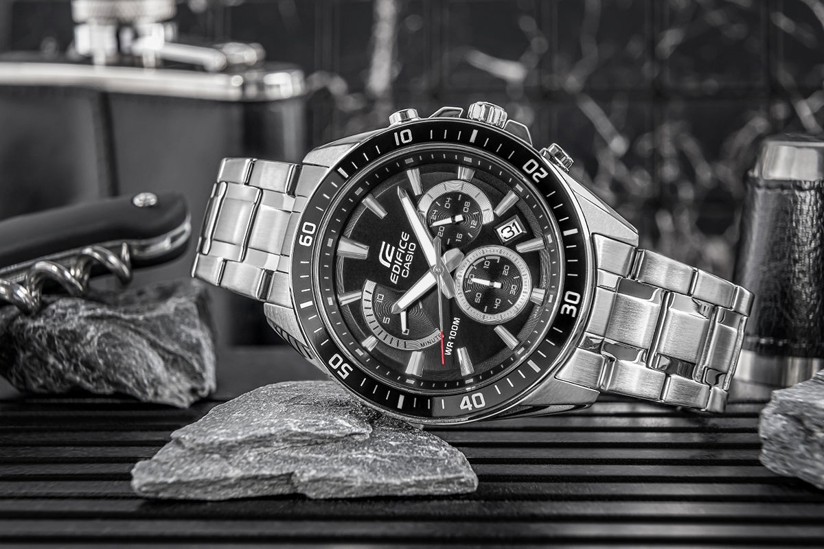 Zegarek Męski CASIO EDIFICE EFR-552D-1AVUEF + BOX – zdjęcie 5
