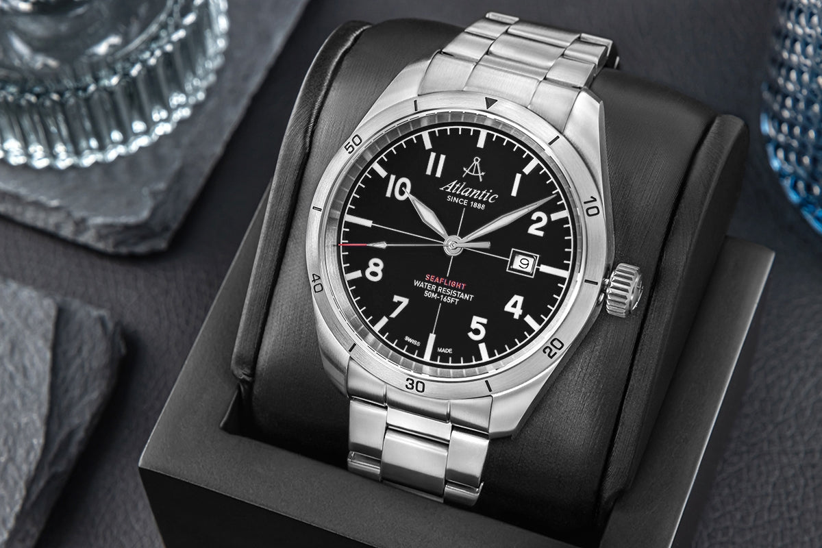 Zegarek Męski Atlantic Seaflight 70356.41.65 + BOX – zdjęcie 5