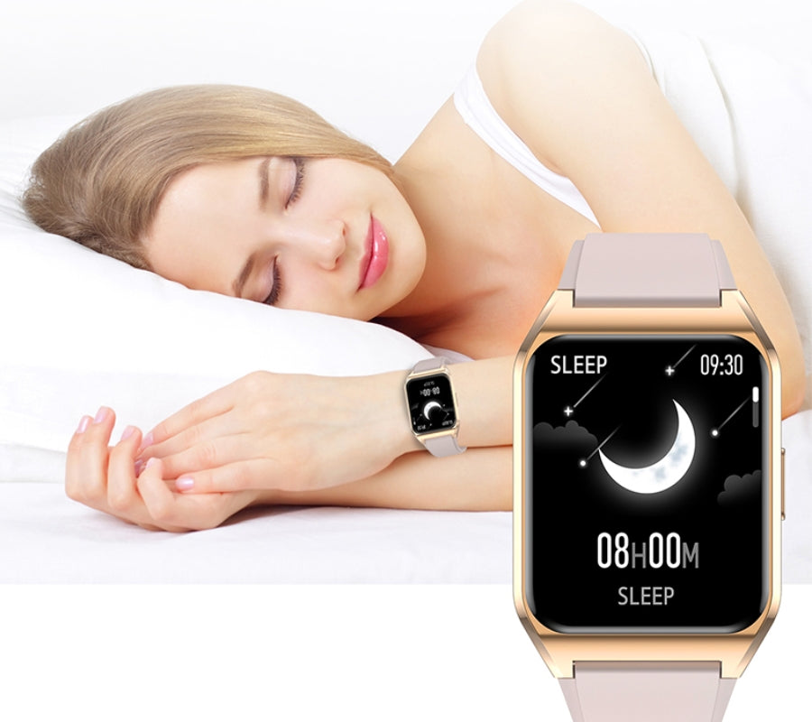Smartwatch Damski RUBICON RNCE89 Gold Rose SMARUB163 – zdjęcie 5