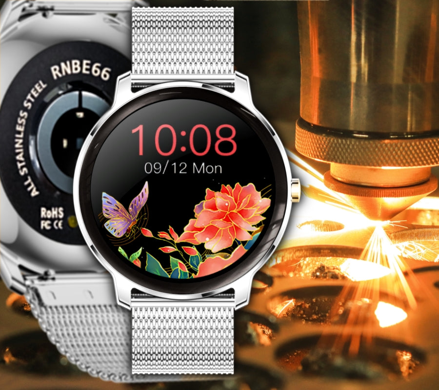 Smartwatch Damski RUBICON RNBE66 Silver SMARUB123 – zdjęcie 5