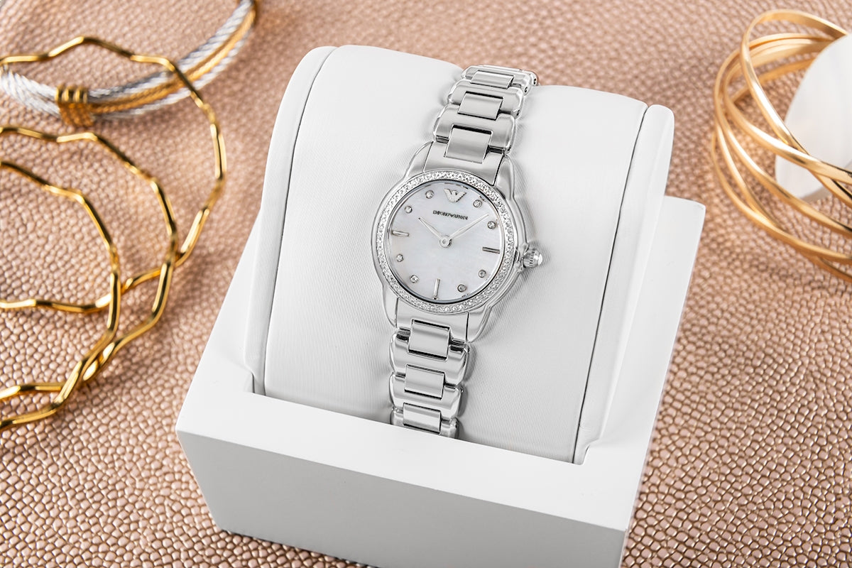 Zegarek Damski EMPORIO ARMANI Mia AR11669 + BOX – zdjęcie 5
