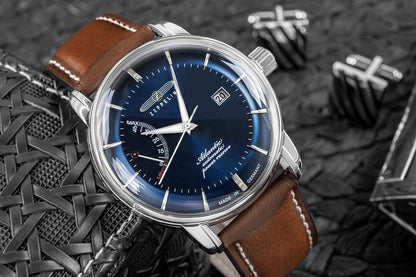 Zegarek Męski ZEPPELIN Atlantic Automatic Power Reserve  8462-3 + BOX – zdjęcie 5