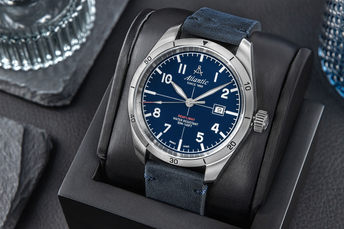 Zegarek Męski Atlantic Seaflight 70351.41.55 + BOX – zdjęcie 5