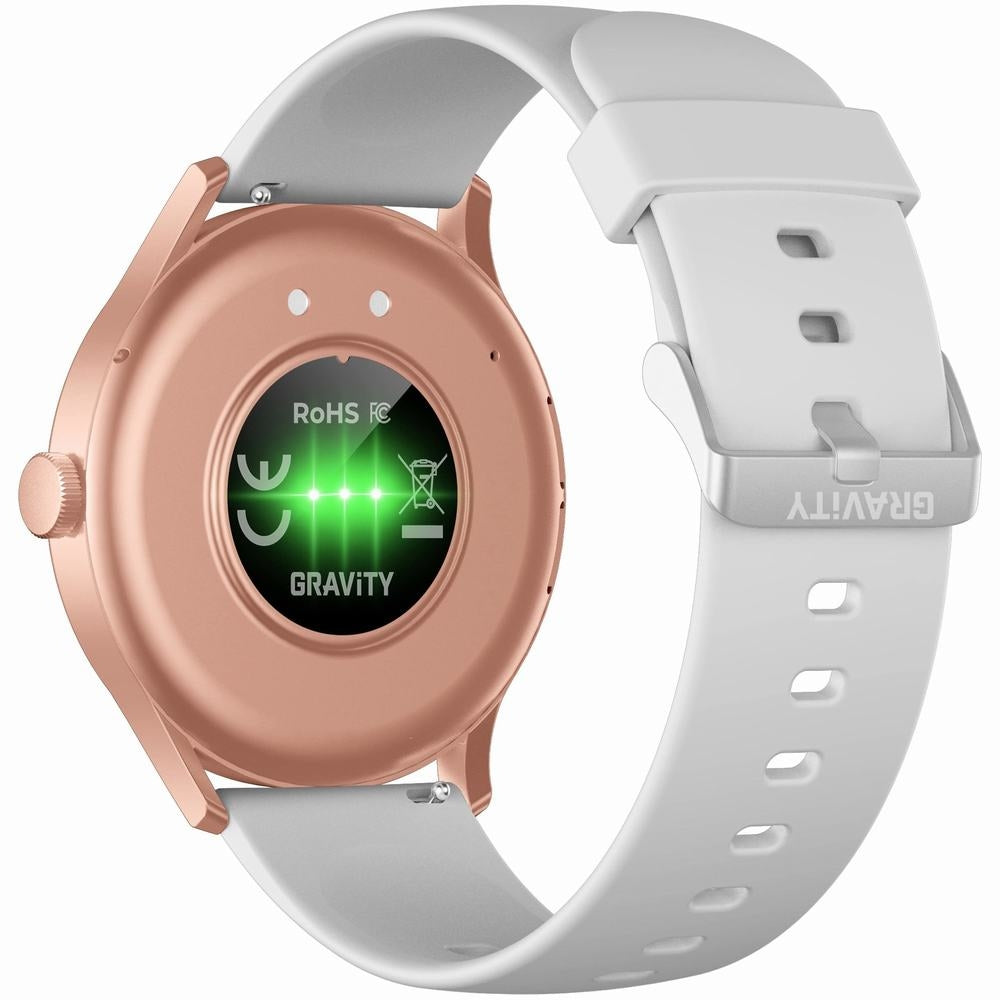 Smartwatch Gravity Szaro Różowy GT2-3 PRO – zdjęcie 5