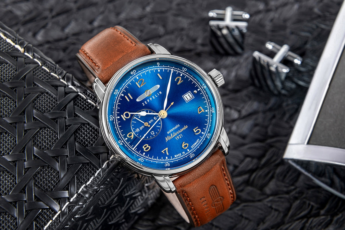 Zegarek Męski ZEPPELIN Méditerranée Automatic 9668-3 + BOX – zdjęcie 5