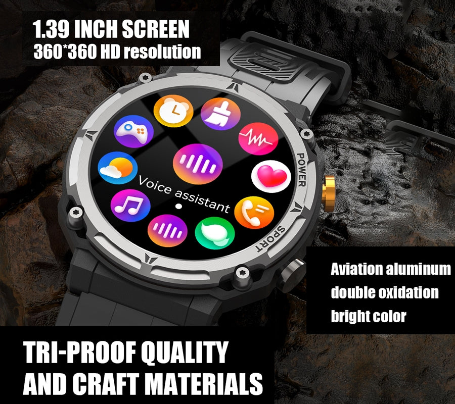 Smartwatch Męski Rubicon RNCF25-1 BLACK – zdjęcie 5