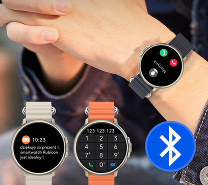 Smartwatch RUBICON RNCF15 Tytan/Black SMARUB259 – zdjęcie 5