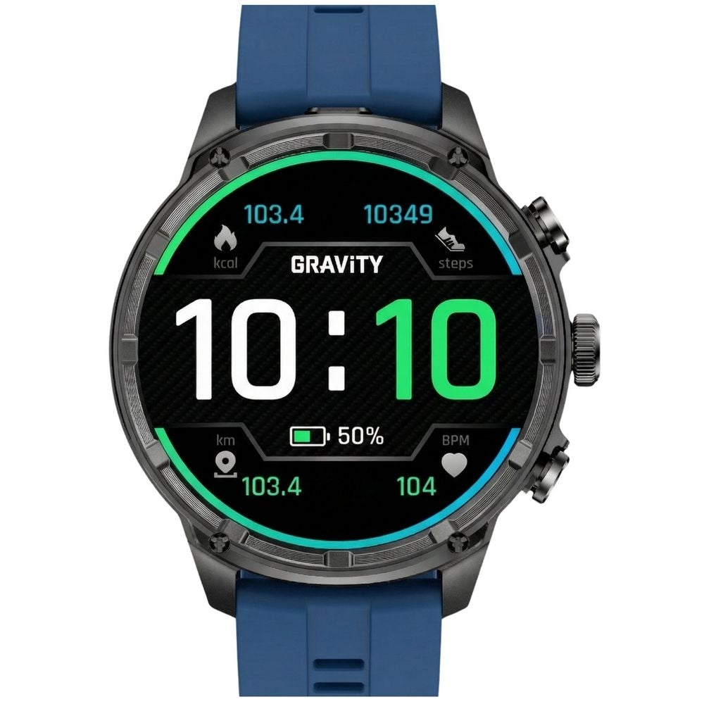 Smartwatch Gravity Czarny Pasek + Bransoleta GT41-2 – zdjęcie 5