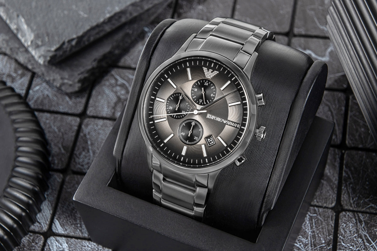 Zegarek Męski EMPORIO ARMANI Renato AR11531 + BOX – zdjęcie 5