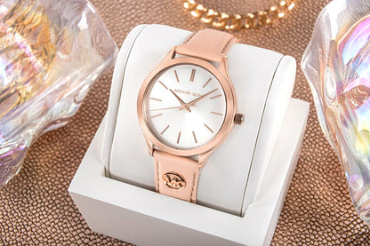 Zegarek Damski MICHAEL KORS Slim Runway MK7545 + BOX – zdjęcie 5