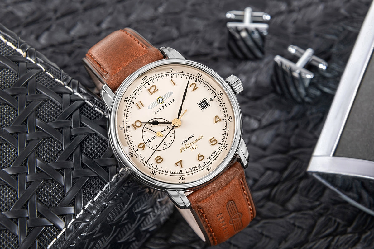 Zegarek Męski ZEPPELIN Méditerranée Automatic 9668-5 + BOX – zdjęcie 4