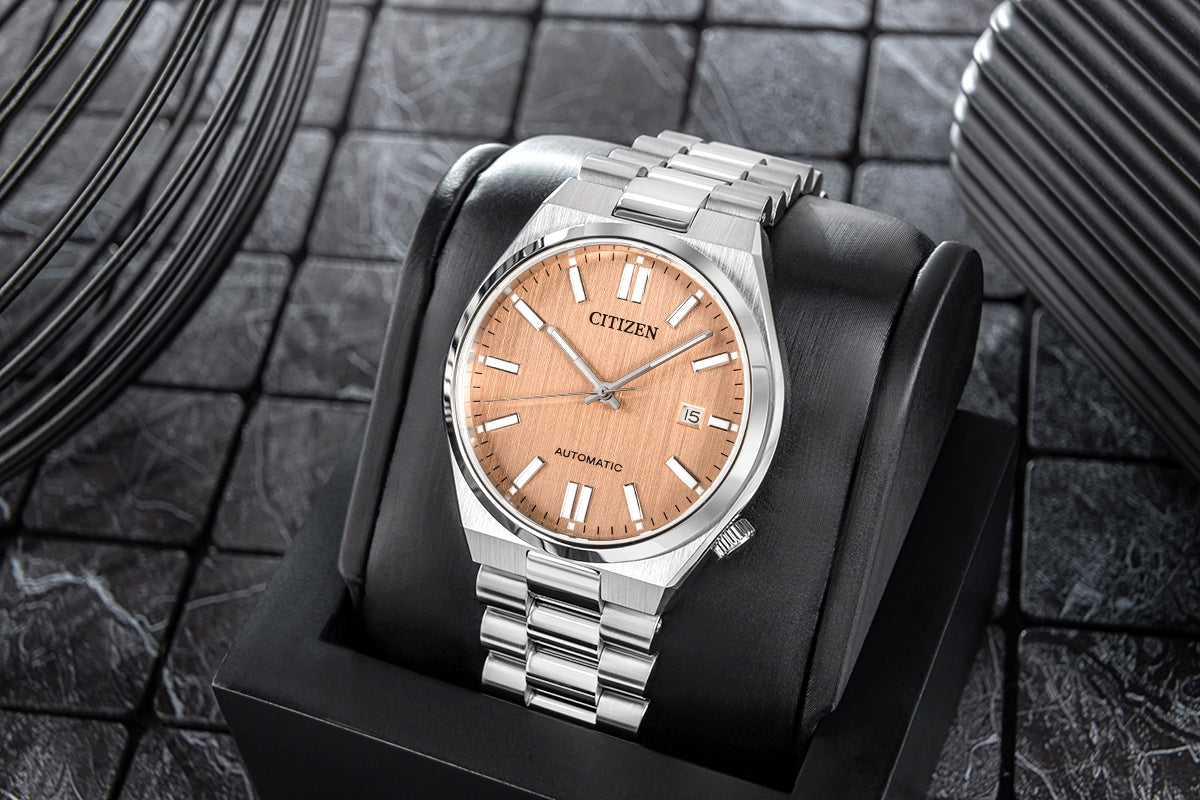 Zegarek Męski CITIZEN Tsuyosa Sapphire Mechanical NJ0159-86Z + BOX – zdjęcie 5