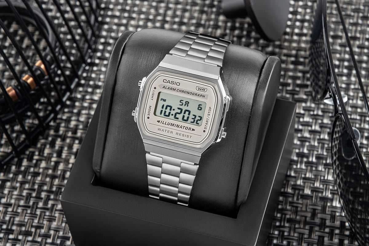 Zegarek Męski CASIO VINTAGE A168WA-8AYDF + BOX – zdjęcie 5