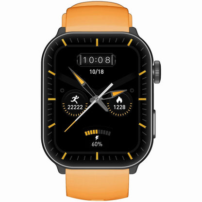 Smartwatch Męski GRAVITY GT28-2 Pasek + Bransoleta Pomarańczowo Czarny – zdjęcie 5