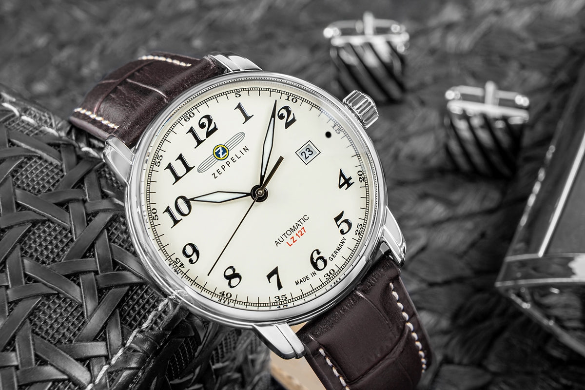 Zegarek Męski ZEPPELIN Automatic LZ 127 7656-5 + BOX – zdjęcie 5