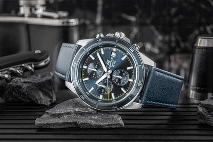 Zegarek Męski CASIO EDIFICE EFR-526L-2CVUEF + BOX – zdjęcie 5