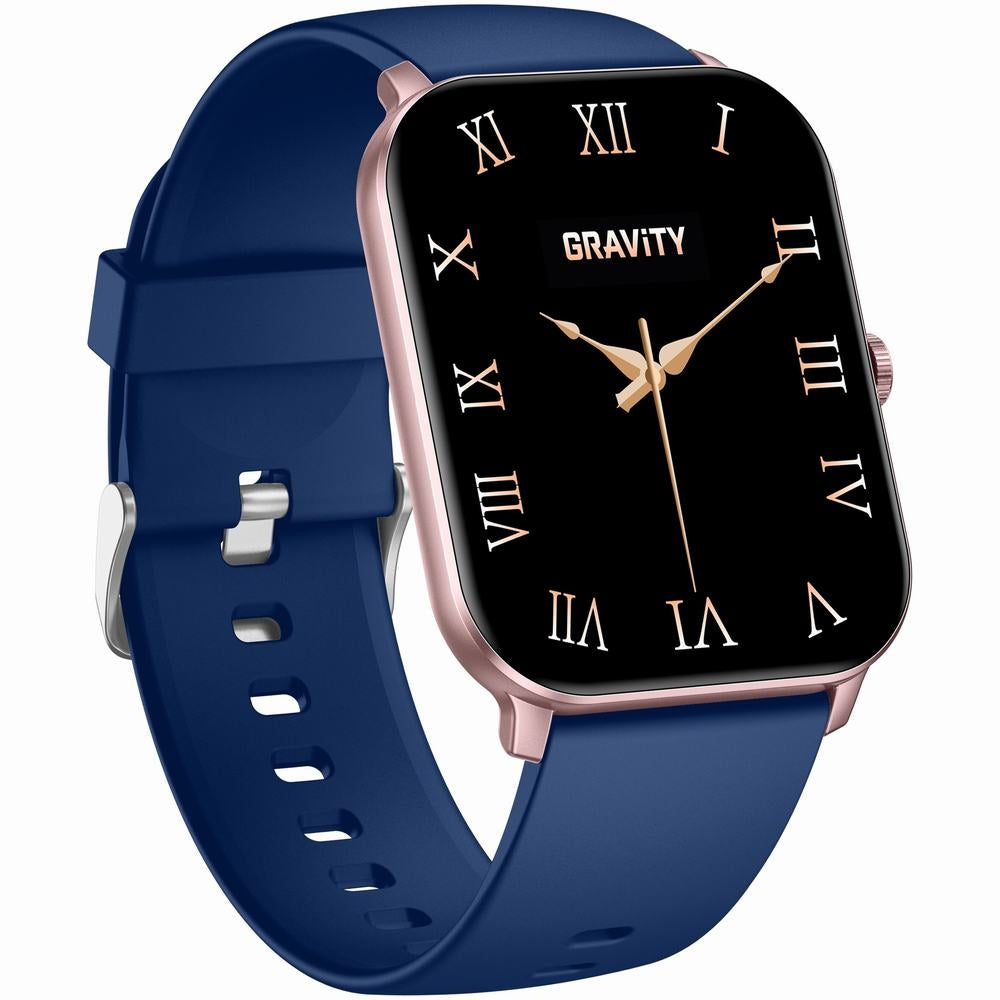 Smartwatch Gravity Różowe Złoto Niebieski GT36-4 – zdjęcie 5