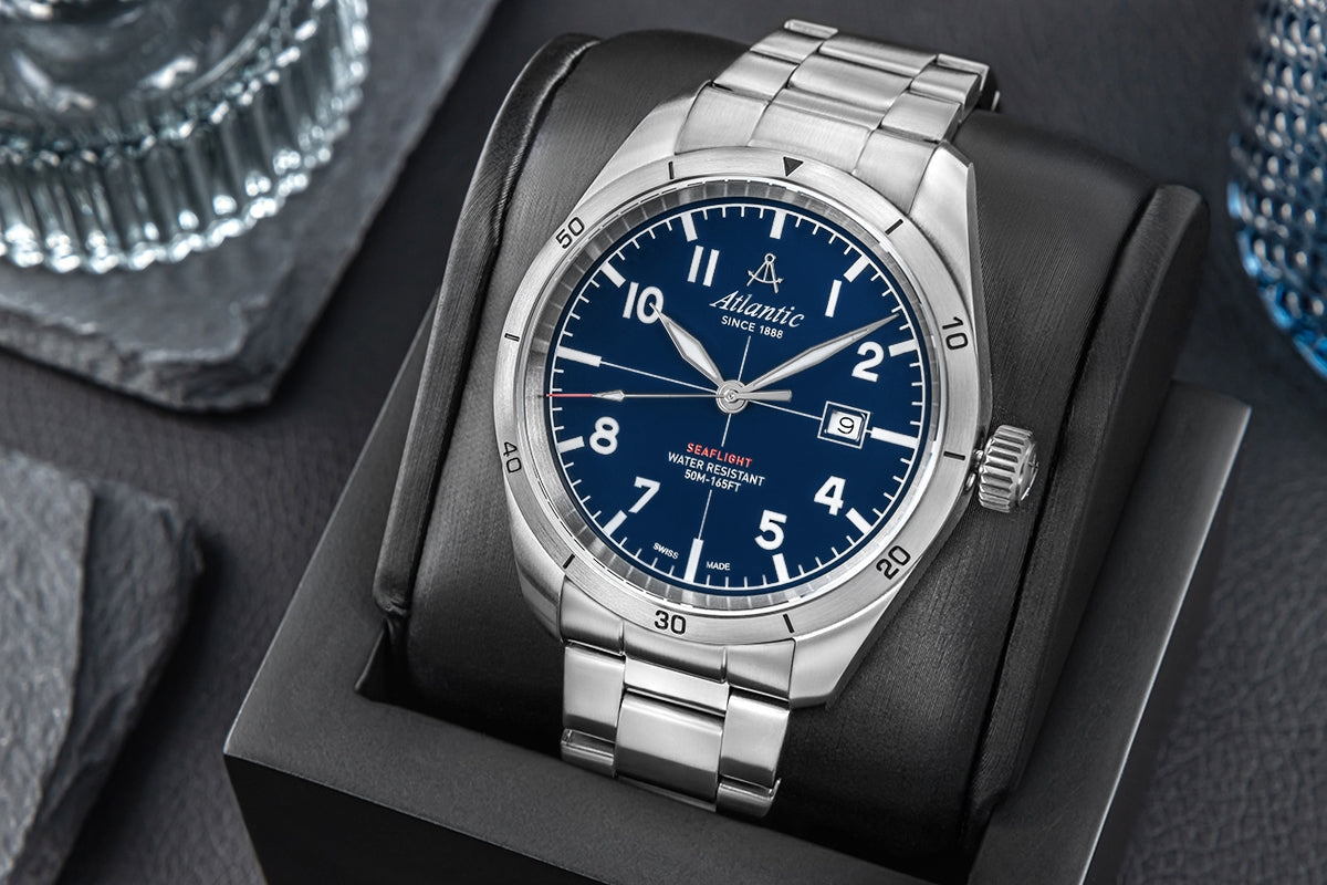 Zegarek Męski Atlantic Seaflight 70356.41.55 + BOX – zdjęcie 5