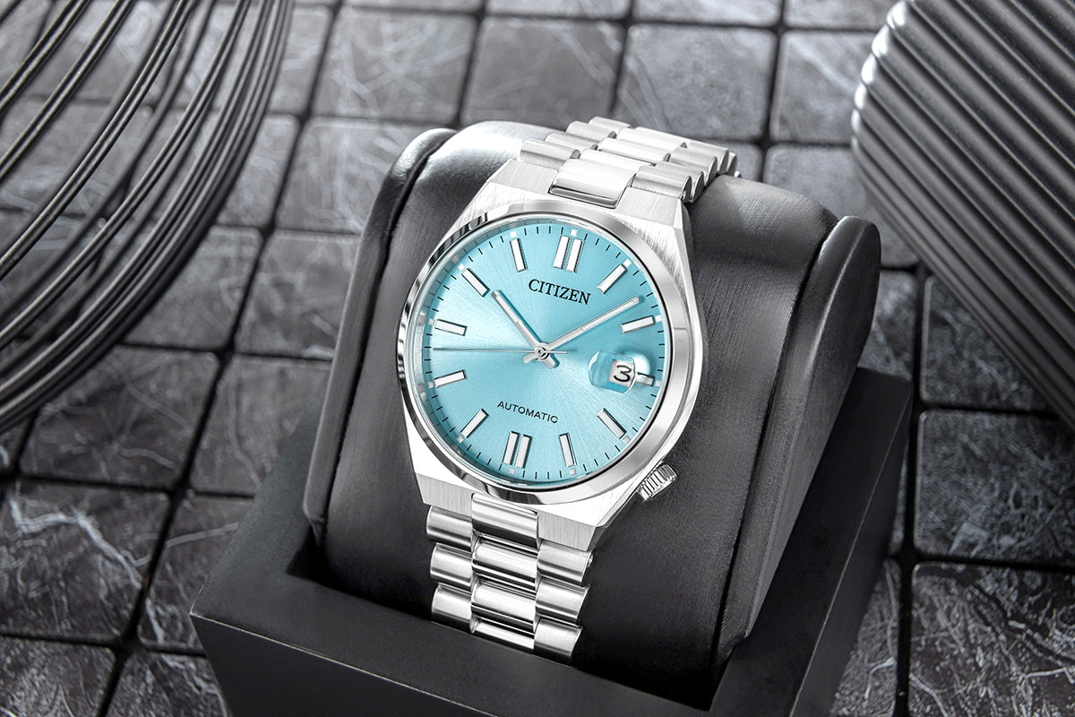 Zegarek Męski CITIZEN Tsuyosa Sapphire Mechanical NJ0151-88M + BOX – zdjęcie 5