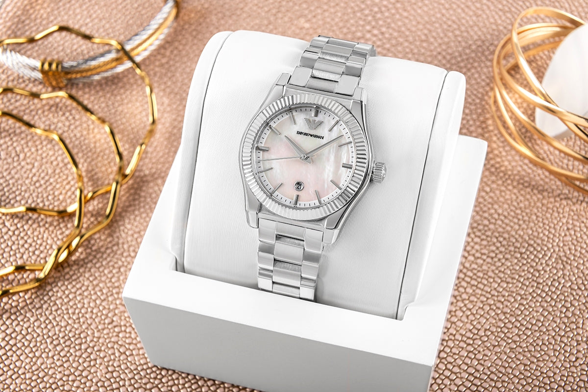 Zegarek Damski EMPORIO ARMANI AR11723 Three-hand + BOX – zdjęcie 5