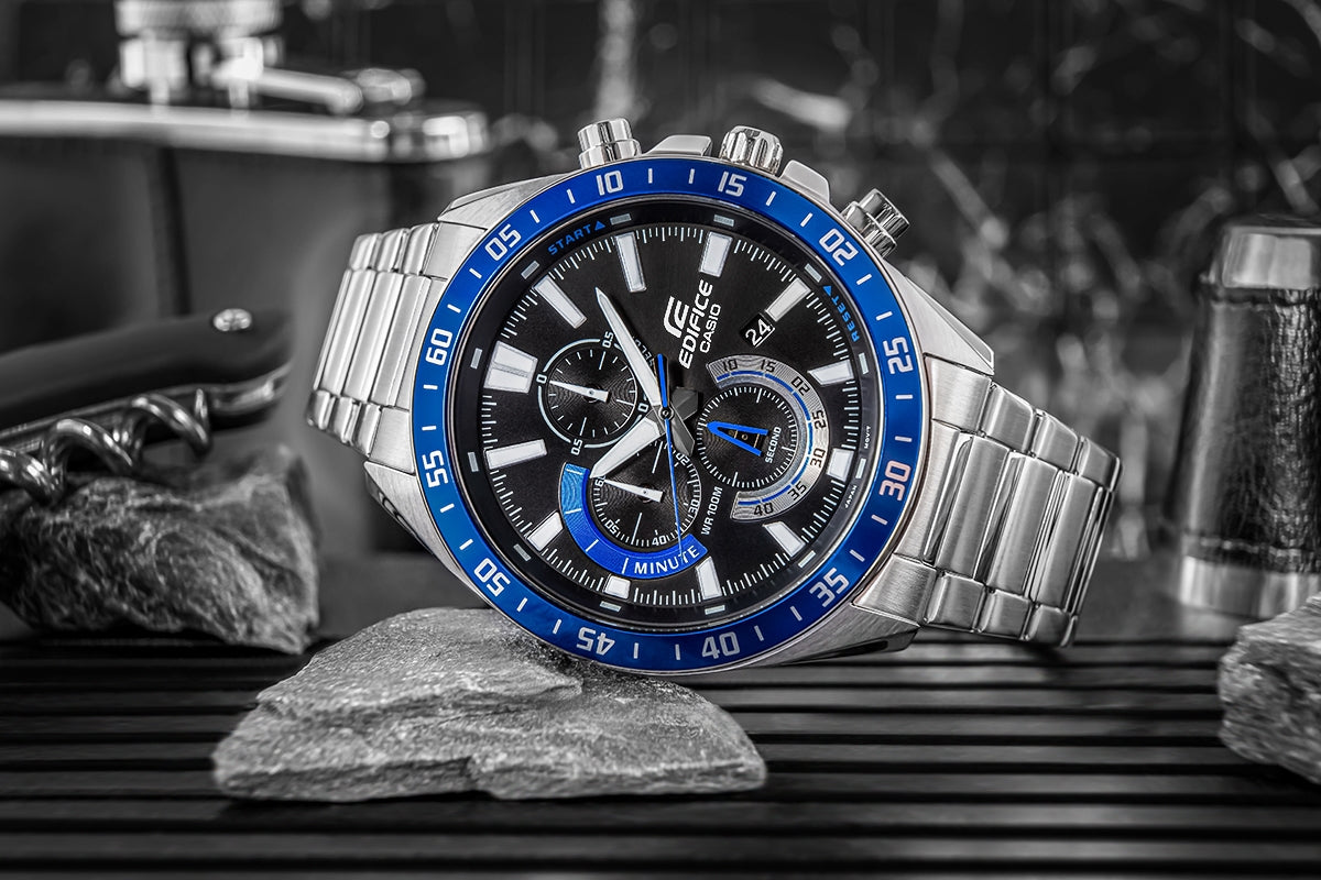 Zegarek Męski CASIO EDIFICE EFV-620D-1A2VUEF + BOX – zdjęcie 5