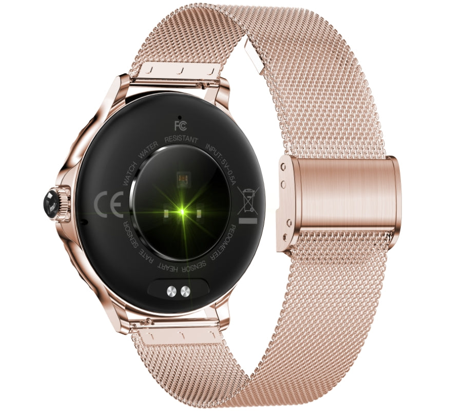 Smartwatch Damski Rubicon RNCF19-1 Różowe Złoto  Bransoleta + Pasek – zdjęcie 5