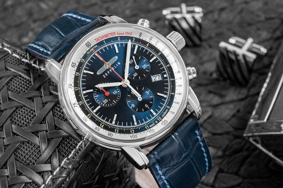 Zegarek Męski ZEPPELIN LZ14 Marine Chronograph 8888-3 + BOX – zdjęcie 5