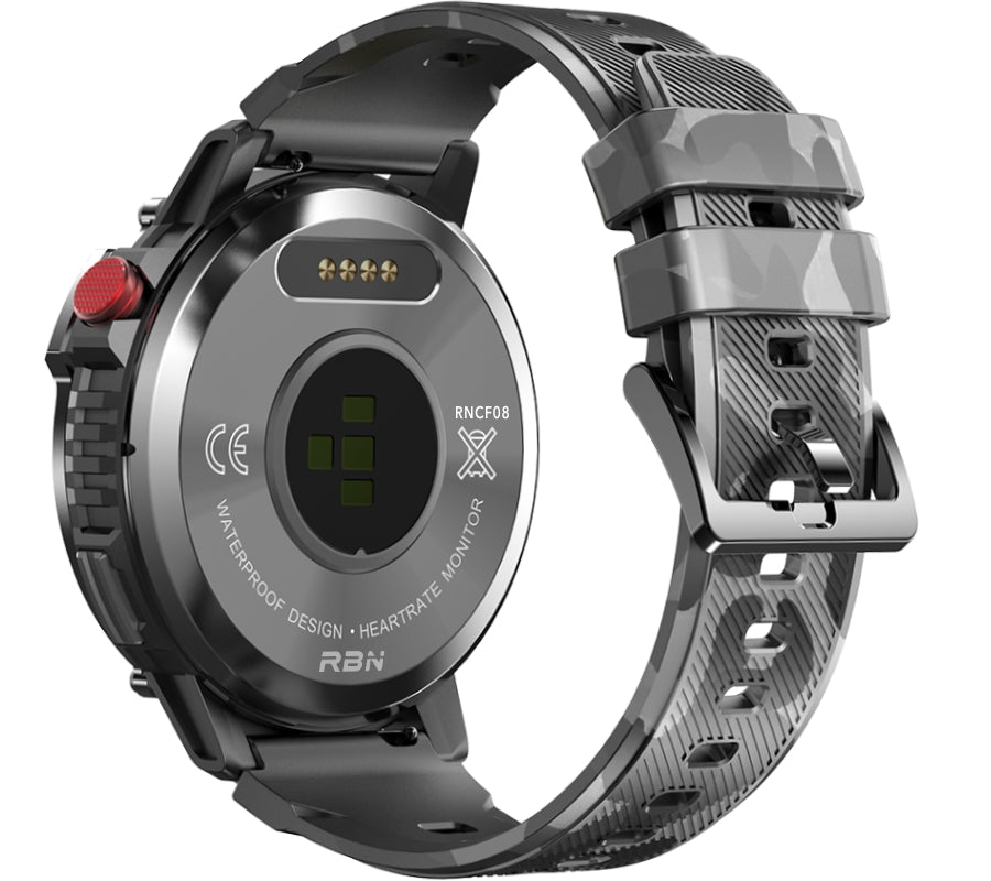 Smartwatch Męski RUBICON RNCF08 Black/Moro SMARUB232 – zdjęcie 5