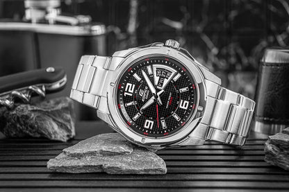 Zegarek Męski CASIO EDIFICE EF-129D-1AVEF + BOX – zdjęcie 5
