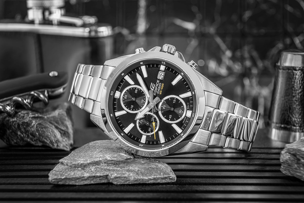 Zegarek Męski CASIO EDIFICE EFV-560D-1AVUEF + BOX – zdjęcie 5