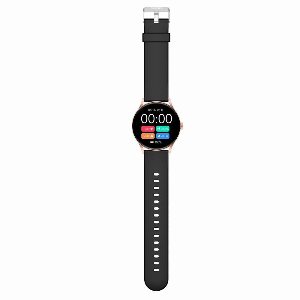 Smartwatch Gravity Czarno Różowy GT2-2 PRO – zdjęcie 5