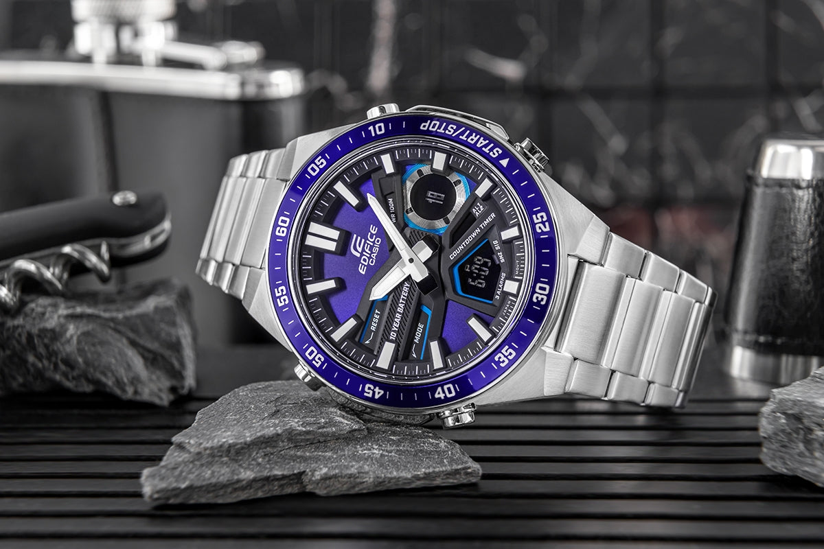 Zegarek Męski CASIO EDIFICE EFV-C110D-2AVEF + BOX – zdjęcie 5
