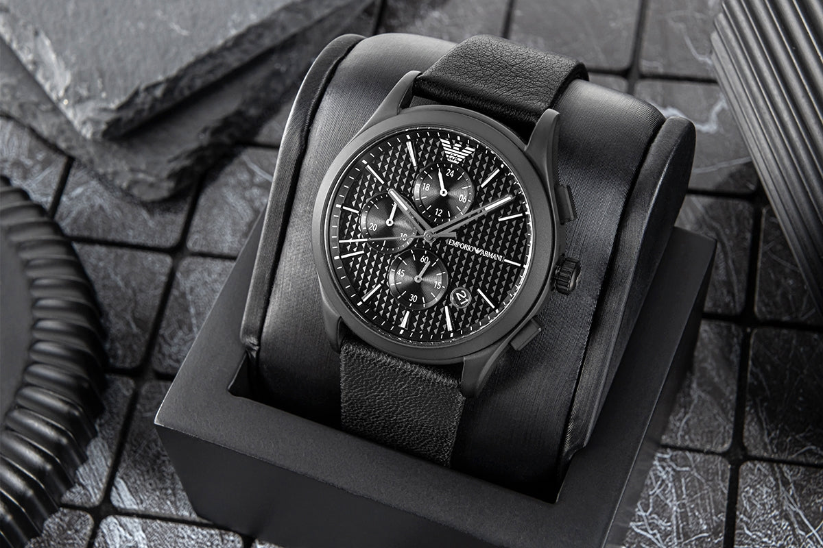 Zegarek Męski + Bransoleta EMPORIO ARMANI Paolo AR80070SET + BOX – zdjęcie 5