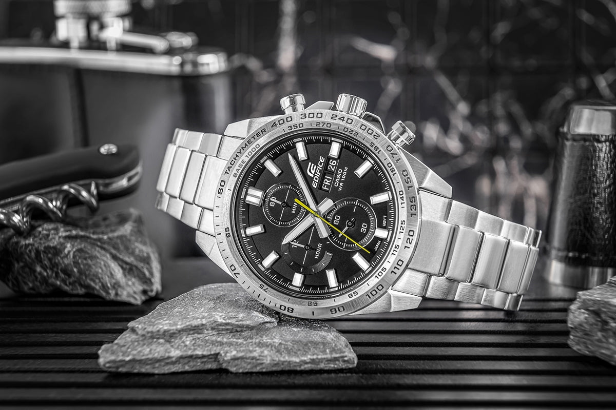 Zegarek Męski CASIO EDIFICE EFR-574D-1AVUEF + BOX – zdjęcie 5